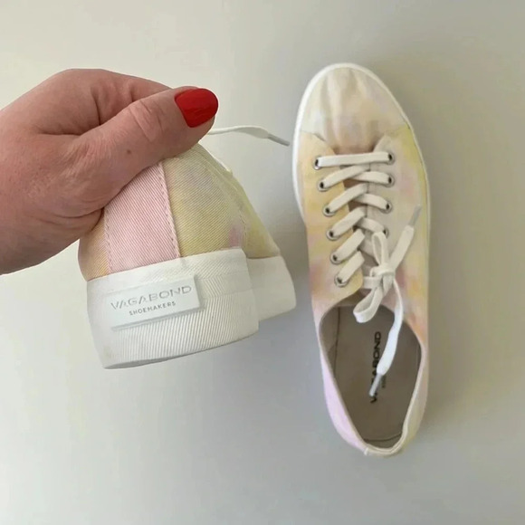 Vagabond Peggy Tie Dye Platform Sneakers - Picture 7 of 7